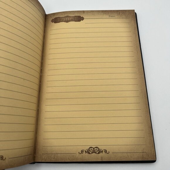 Beautiful Elephant European-style Embossed Bronze Retro Journal 5.75"X 8.5" New - Picture 8 of 9